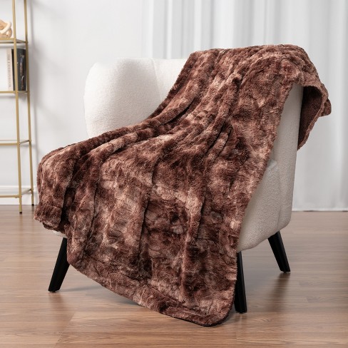 Shaggy fur blanket hotsell