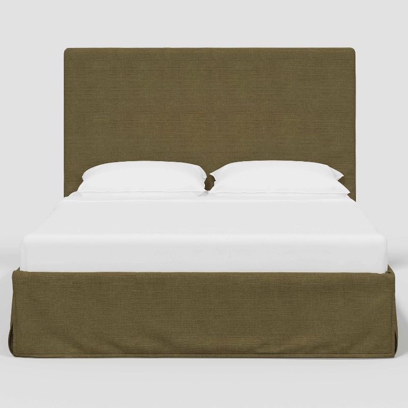 Kelly Slipcover Bed in Linen - Threshold™, 3 of 6