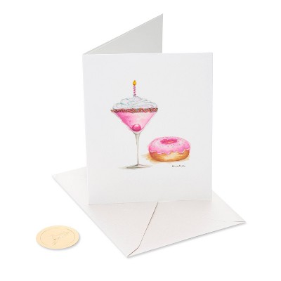 Donut and Drink Card - PAPYRUS