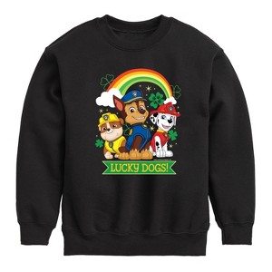 Boys' - Nickelodeon - Paw Patrol Graphic Long Sleeve Fleece Sweatshirt - 1 of 3