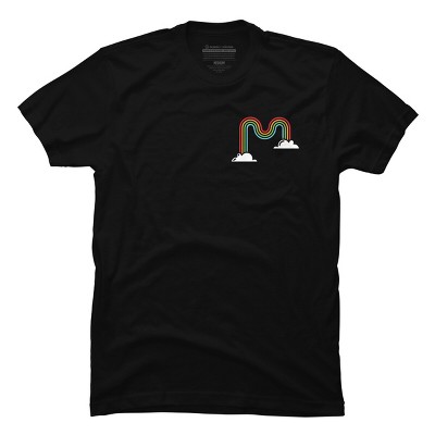 Men's Design By Humans Rainbow By DesignAzalea T-Shirt