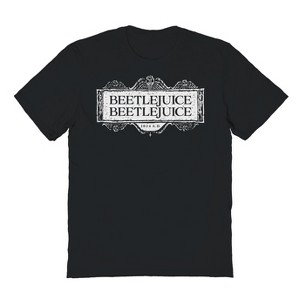 Beetlejuice Men's Beetlejuice Beetlejuice Logo Short Sleeve Graphic Cotton T-Shirt - 1 of 1