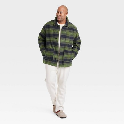 Houston White Adult Utility Shacket - Green XL