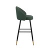 New Classic Furniture,Oliver Vegan Leather Bar Chair in Green (Set of 2) - 4 of 4