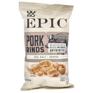 Epic Bar, Pork Rinds, Sea Salt & Pepper, 2.5 oz - 1 of 2