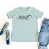 The Juniper Shop But First, Tacos Outline Youth Short Sleeve Tee - 4 of 4