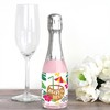 Big Dot of Happiness Last Luau - Mini Wine Champagne Bottle Label Stickers - Tropical Bachelorette Party Bridal Shower Favor Gift for Women Set of 16 - 2 of 4