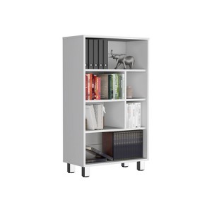 NicBex 6 Shelves File Cabinet,Office Cabinet with Spacious Tier-Shelving Design,Modern Lateral Storage Cabinet,Filing Cabinet for Home Office - 1 of 4