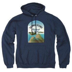 Men's Channel Islands National Park Illustrated Landscape Pull-Over Hoodie - 1 of 4