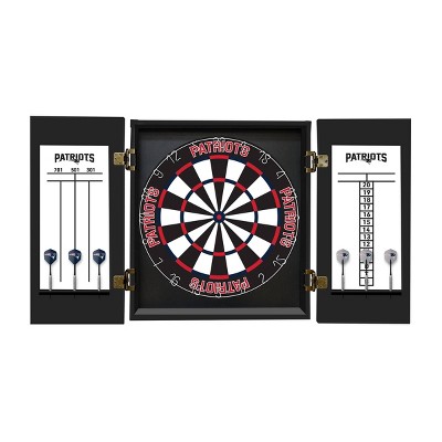 NFL New England Patriots Fan's Choice Dartboard Set