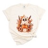 Simply Sage Market Girl Ghost Floral Garment Dyed Tee - 2 of 4