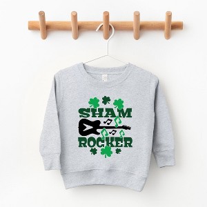 The Juniper Shop Shamrock Rocker Toddler Graphic Sweatshirt - 1 of 2