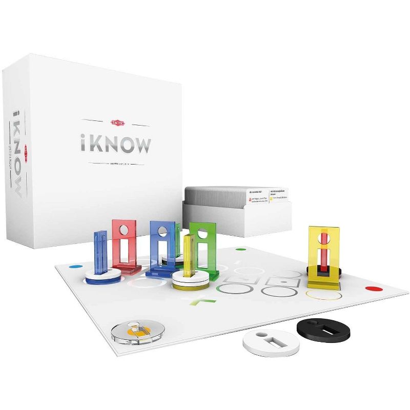 Tactic USA iKNOW Family Trivia Game | For 2-6 Players or Teams, 1 of 4