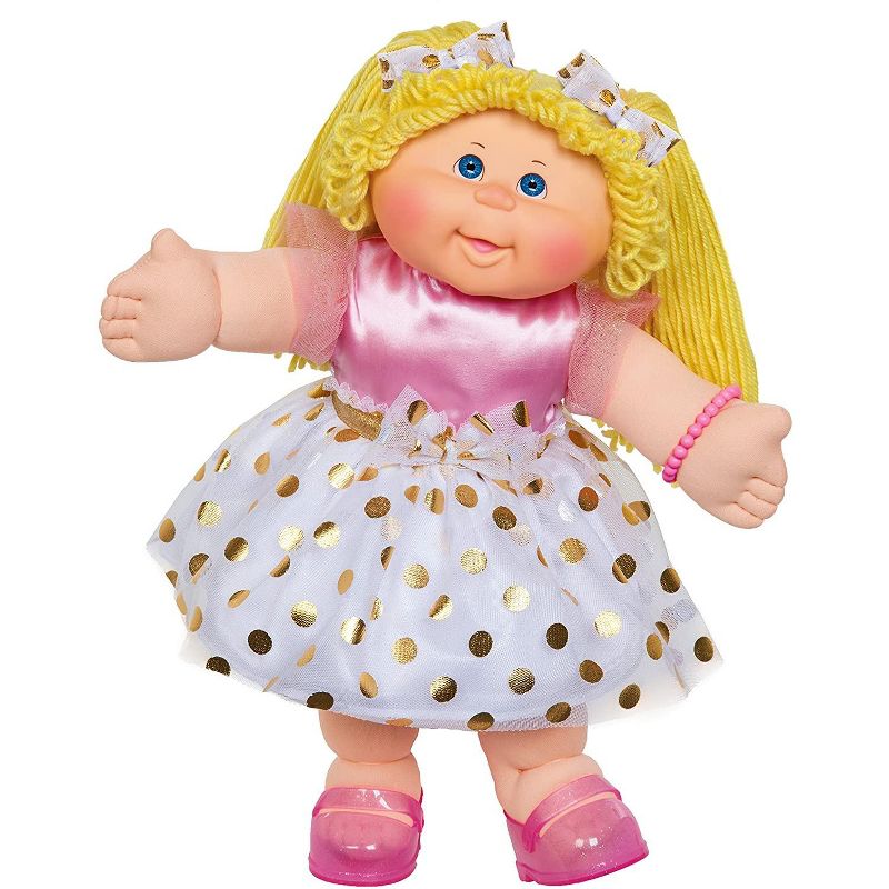 Cabbage Patch Kids Vintage Retro Style Yarn Hair Doll - Original Blonde Hair/Blue Eyes, 16" - Amazon Exclusive - Easy to Open Packaging, 2 of 8