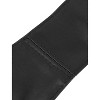 Allegra K Women's Wrap Around Self-Tie Faux Leather Obi Waist Belt Band Black 2.1M - 3 of 4