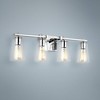 Generation Lighting Mercer 28 3/4" Wide Chrome 4-Light Bath Light - 2 of 4