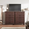 5 Dresser for Bedroom, 41.3" Tall Vertical Drawer Dresser with Large Storage, Freestanding Wooden Closet Chest for Bedroom, Living Room - 3 of 4