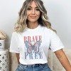 Simply Sage Market Women's Brave Butterfly Short Sleeve Garment Dyed Tee - 2 of 2