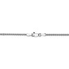 Black Bow Jewelry 1.4mm 14k White Gold Solid Diamond Cut Spiga Chain Necklace - 4 of 4