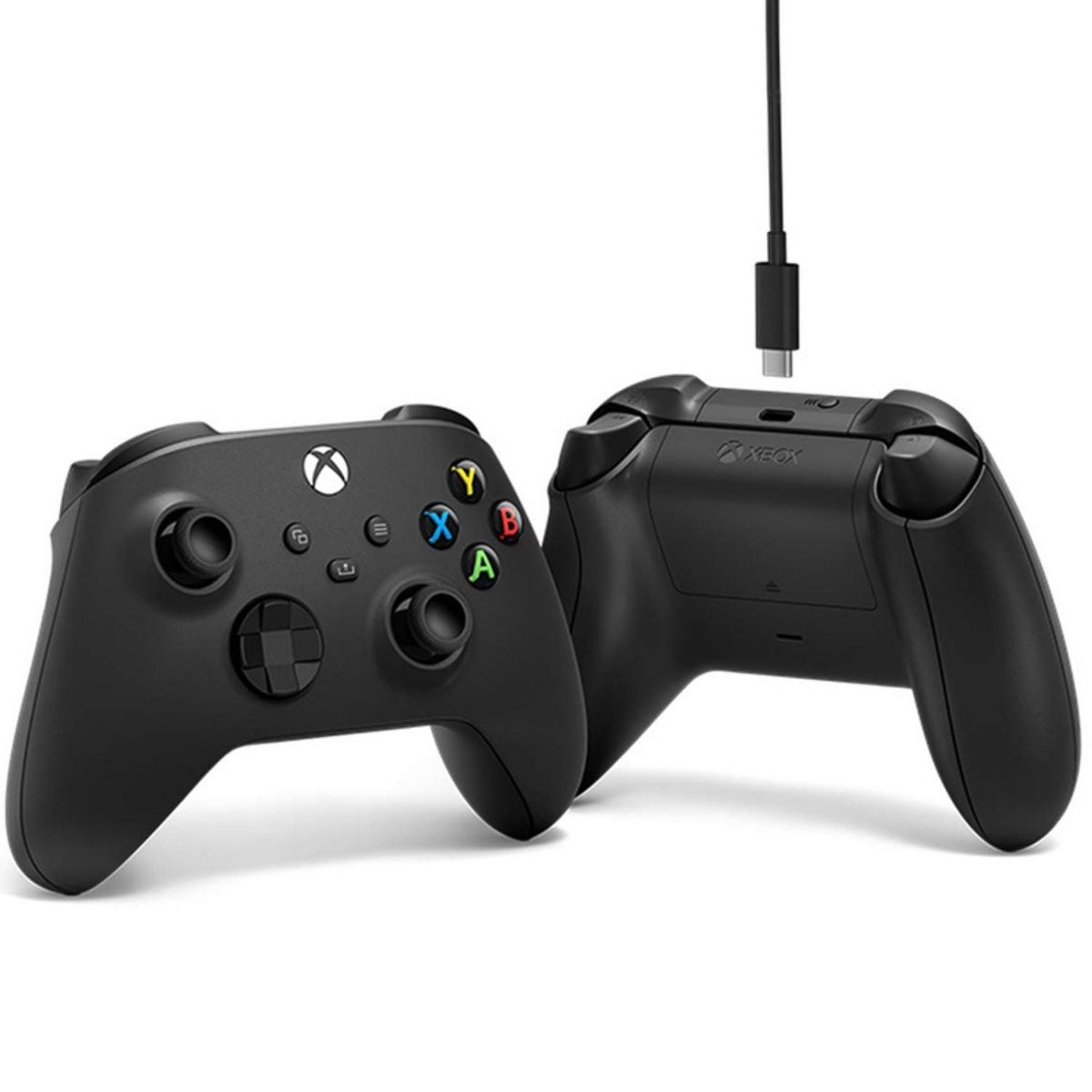 Microsoft Xbox Wireless Controller with USB-C Cable, Carbon Black (2-Pack) - thumbnail 2