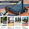 RISOKEYS Portable Basketball Hoop System, Height Adjustable 4.76-10ft, with 44'' Backboard and Wheels, for Youth Adults Night Outdoors - 4 of 4