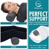 Allsett Health Cervical Bolster Pillow with Washable Cover, Ergonomically Designed for Head, Neck, Back, and Legs | Extra Sleep Support - 4 of 4