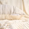 REGALWOVEN Stripe Soft Cozy Decorative Casual Farmhouse Pillow Cases 2 Pcs - 3 of 4