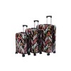 Mirage Luggage Xena 3-Piece ABS Hardshell Lightweight Luggage Set with 360° Dual Spinning Wheels and Combo Lock - 3 of 4