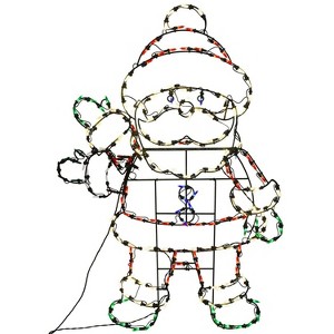 ProductWorks Pro-Line LED AnimotionYard Decoration Outdoor Indoor Holiday Lawn Ornament Decoration with Lights and Stakes - 1 of 4
