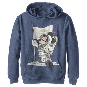 Boy's Disney Mickey Mouse Astronaut Pull Over Hoodie - 1 of 4