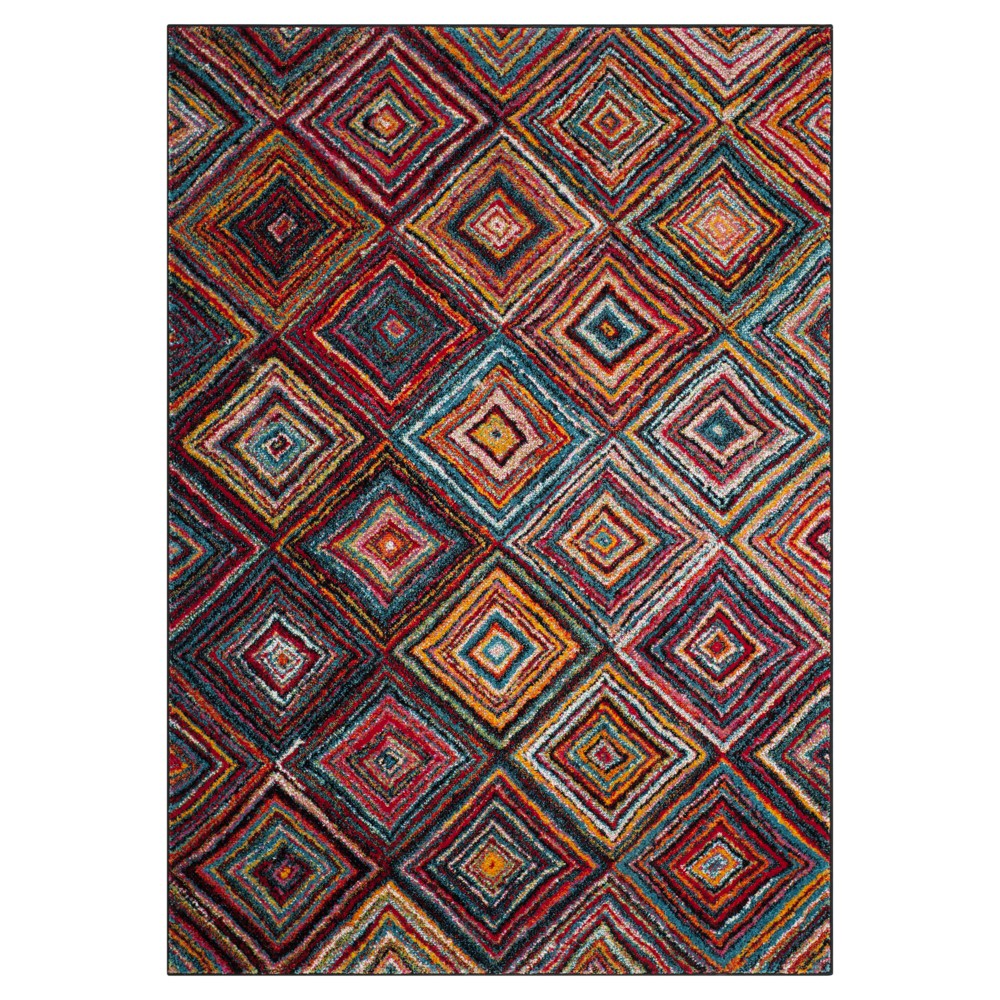 5'3inx7'6in Los Spacedye Design Loomed Area Rug Multi - Safavieh