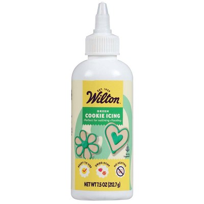 Wilton Green Cookie Icing, 7.5 oz (Pack of 2)