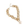 Women's Pearl Chain Necklace - Champayane Gold - 2 of 4
