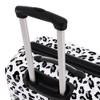 NAYSAYE Luggage 3 Piece Set Hardshell Spinner Suitcases with TSA Lock Expandable for Travel, White and Black Leopard, 28.35"*17.91"*11.61" - 4 of 4