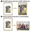 Americanflat 12" x 18" Picture Frame with Mat - Arch Designs - Stylish Decor for Living Rooms, Dorms, Offices & More - 4 of 4