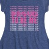 Girls' - Barbie - Proud To Be Me Fit & Flair Cap Sleeve Dress - 2 of 3