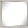 Royal Hampton Dresser Mirror, Bevel Glass, Light Gray Solid Wood Frame, 34x44 - 4 of 4