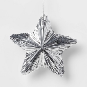 Tinsel Star Christmas Tree Ornament - Wondershop™ - 1 of 3