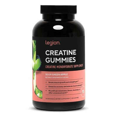 Creatine Gummies Creatine Monohydrate Supplement - Sour Green Apple
