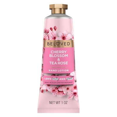Beloved Cherry Blossom & Tea Rose Hand Cream Lotion - 1oz