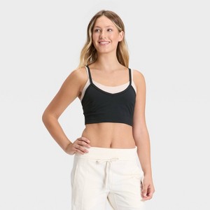 Women's Double Layer Sports Bra - JoyLab™ - 1 of 3