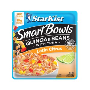 StarKist Smart Bowls Tuna Quinoa & Beans Latin Citrus - 4.5oz - 1 of 4