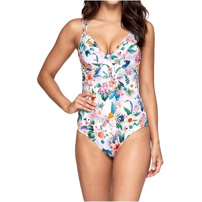 Women's DD/E Cup Underwire One Piece Swimsuit - Jets By Jessika Allen