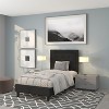 Emma and Oliver Tufted Panel Upholstered Platform Bed - 2 of 4