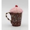 Kevins Gift Shoppe Ceramic Life is Sweet Pink Cupcake Mug - image 2 of 4