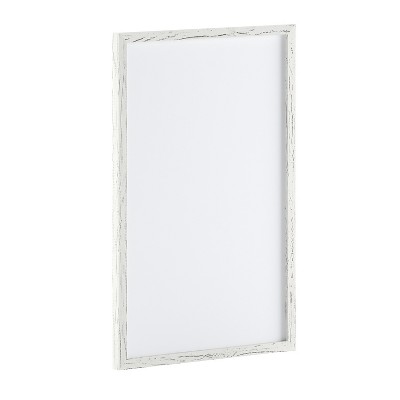 Flash Furniture Bristol Wall Mount White Board with Included Dry Erase Marker, 4 Magnets, and Eraser for Home, School or Business