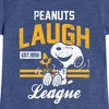 Girls' - Peanuts - Peanuts Laugh League Fitted Short Sleeve Graphic T-Shirt - 2 of 4