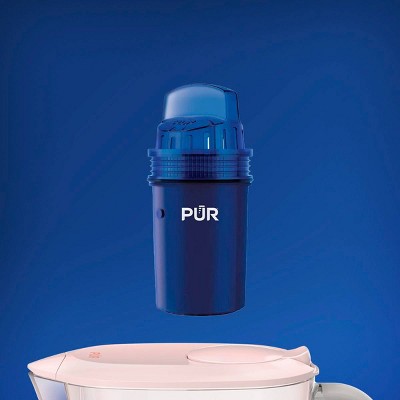 Blush 7-Cup Water Filter Pitcher with BPA-Free Plastic