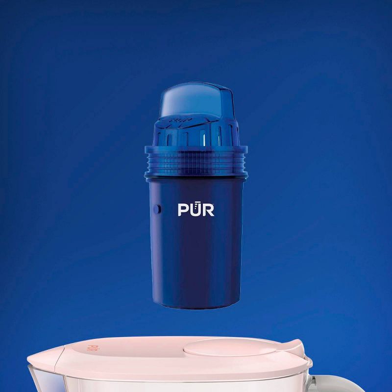 PUR 7 Cup Water Pitcher Filtration System Blush PPT700P, 4 of 8