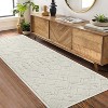 Large Area Rugs for Living Room Indoor Non-Slip Non-Shedding Floor Carpet Vintage Bohemian Textured Bedroom Rug Home Floor Decor - 2 of 4